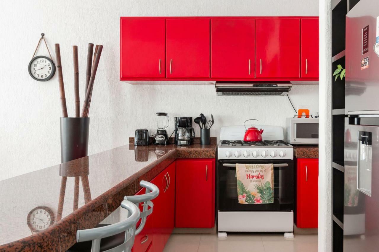 Apartmán Mamitas Penthouse Playa del Carmen Exteriér fotografie